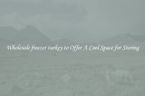 Wholesale freezer turkey to Offer A Cool Space for Storing