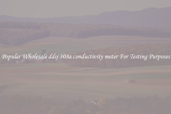 Popular Wholesale ddsj 308a conductivity meter For Testing Purposes