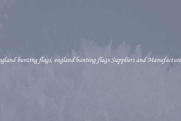 england bunting flags, england bunting flags Suppliers and Manufacturers
